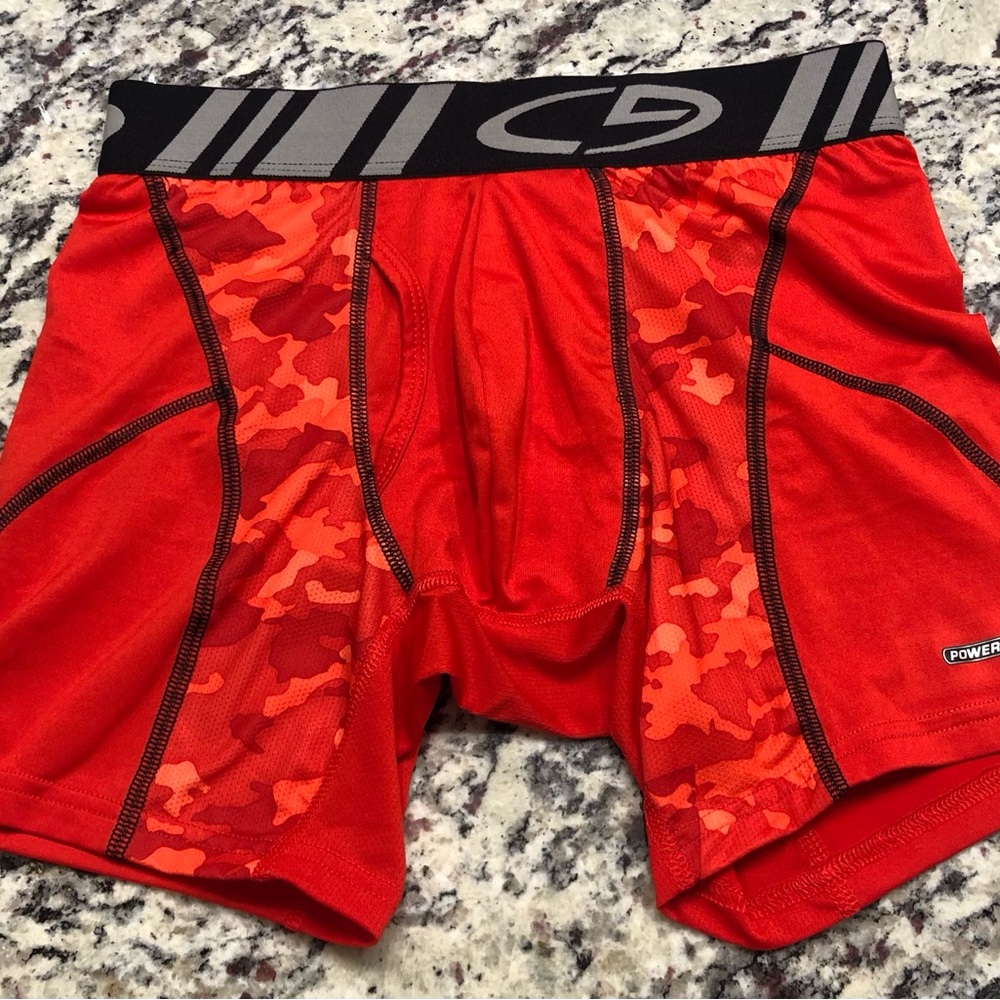 Champion Red Boxer Briefs NWOT